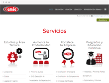 Tablet Screenshot of cmicgto.com.mx